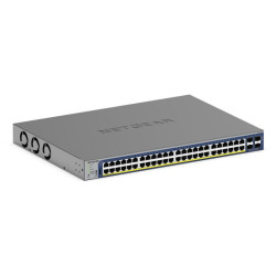 Netgear GS752TXP Smart Switch PoE+ 48 ports Gigabit avec gestion à distance clou