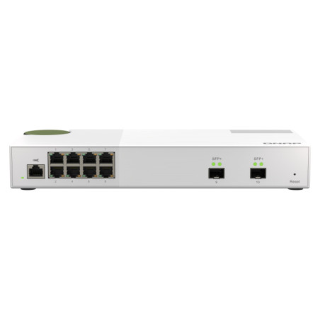 Switch Qnap QSW-M1208-8C - 8x 2,5GbE (RJ45) + 2x SFP+ 10 GbE   - Garantie 2 ans.