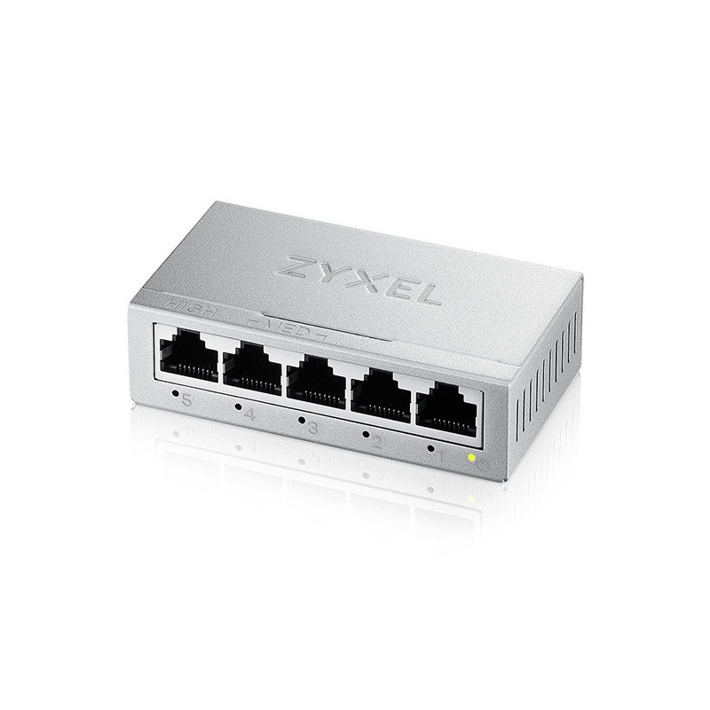 Commutateur Ethernet ZYXEL GS-105B v5 5 Ports - Gigabit Ethernet - 100 1000Base-
