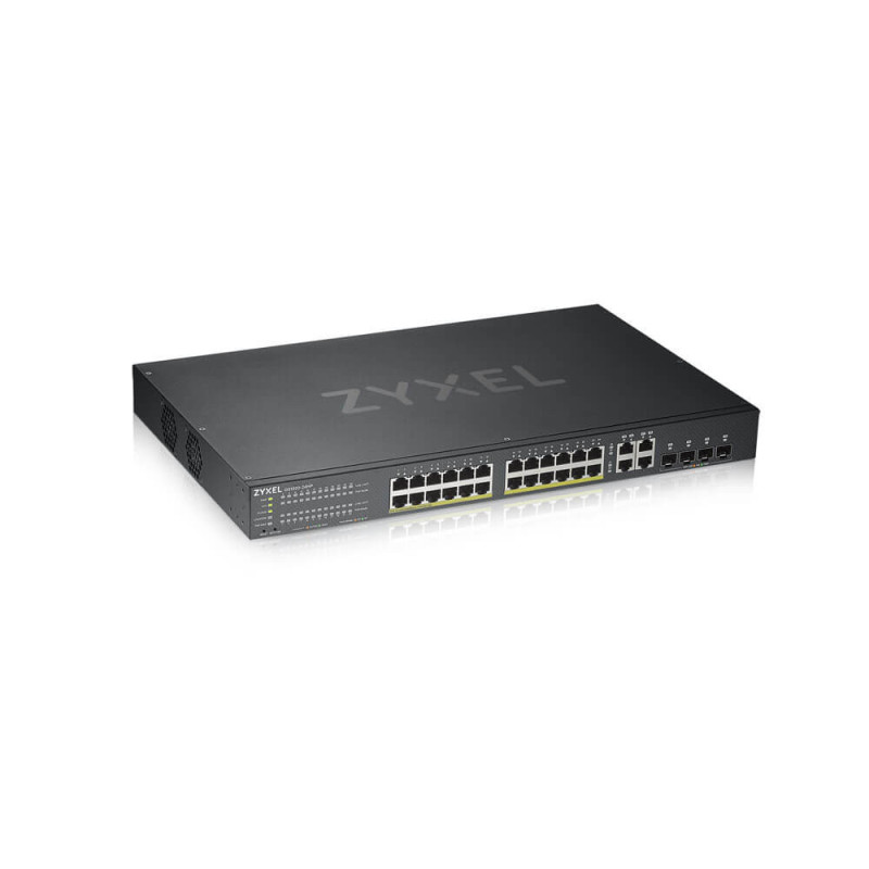 Zyxel GS1920-24HPV2 - Switch Smart Administrable 24 ports Gbps RJ45  PoE+ - 4 po
