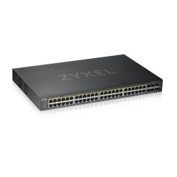 Zyxel GS1920-48HPV2 - Switch Smart Administrable 44 ports Gbps RJ45 PoE+ - 4 por