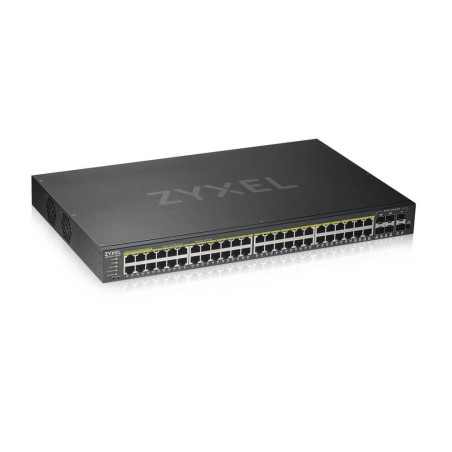 Zyxel GS1920-48HPV2 - Switch Smart Administrable 44 ports Gbps RJ45 PoE+ - 4 por