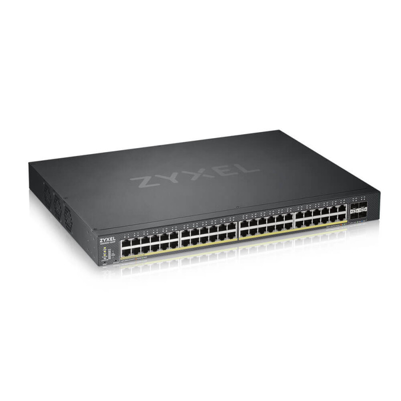 Zyxel XGS1930-52HP - Switch Smart Administrable 48 ports Gbps RJ45 PoE+ - 4 port