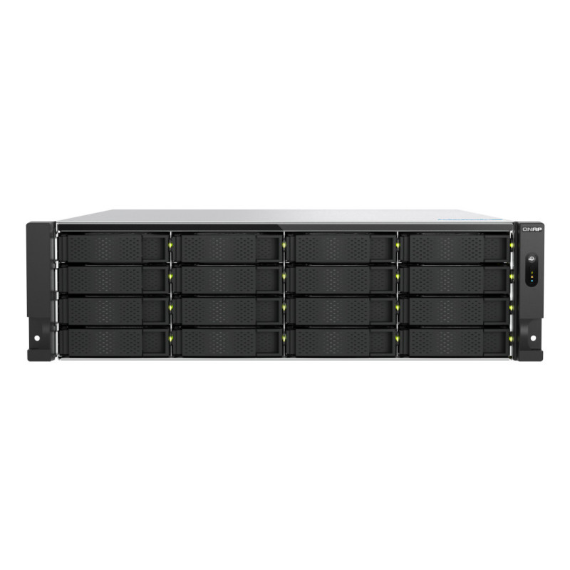 Nas Qnap TS-H1677AXU-RP-R7-32G 3U Ryzen 7700 32Go Ram16 x3.5 2.5 +