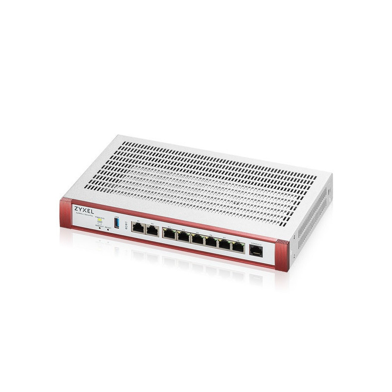 Zyxel USGFLEX200H Firewall 50 Utilisateurs max- 2xRJ45 (100M 1G 2.5G)-Jusqu'à Ju
