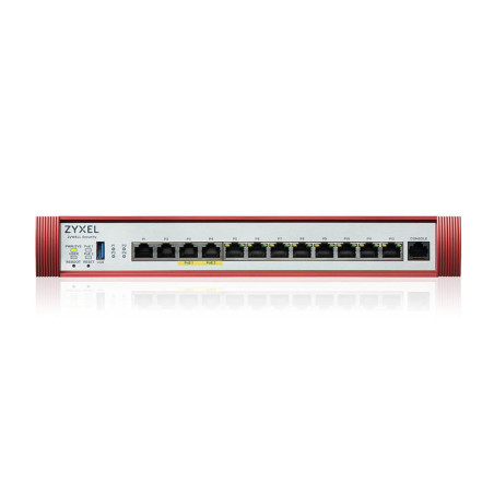 Zyxel USG FLEX500 H Series 2*2.5G, 2*2.5G( PoE+) & 8*1G, 1*USB (Device only).