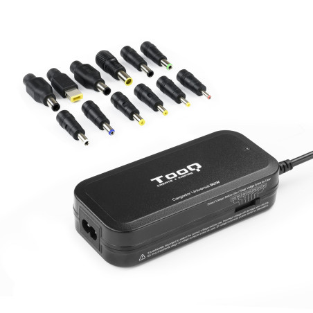 Chargeur universel manuel TooQ 90W - 12 embouts
