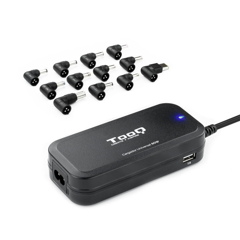 Chargeur universel TooQ 90W - 12 embouts