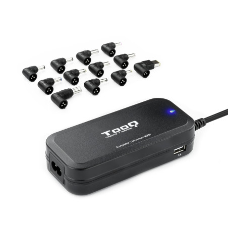 Chargeur universel TooQ 90W - 12 embouts