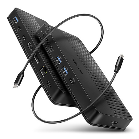 Station d'accueil USB4 Axagon HMC-U4 (Noir)