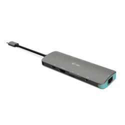 Station d'accueil portable USB-C 3.0 I-Tec Metal Nano Docking Station 4K (Noir)