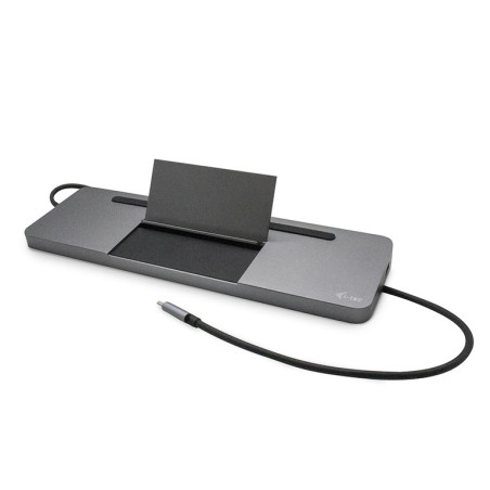 Station d'accueil USB-C 3.0 I-Tec Metal Ergonomic (Gris)