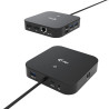 Station d'accueil USB-C I-Tec Dual Display Docking Station (Noir)