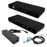 Station d'accueil portable USB-C 3.1 I-Tec Universal Dual 4K (Noir)