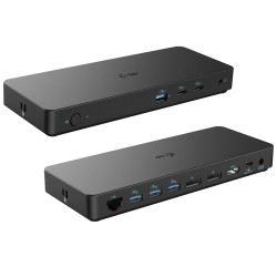 Station d'accueil portable USB-C 3.2 I-Tec Docking Station Gen 2 Pro (Noir)