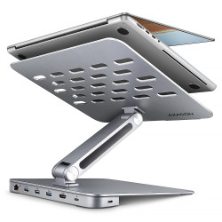 Support   réhausseur Axagon HMC-STND pour ordinateur portable avec station d'accueil