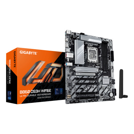 Carte Mère Gigabyte B860 DS3H WiFi6E (Intel LGA 1851)