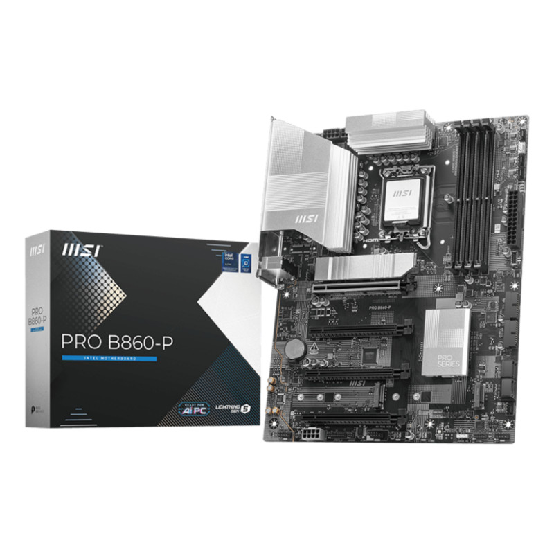 Carte Mère MSI Pro B860-P (Intel LGA 1851)