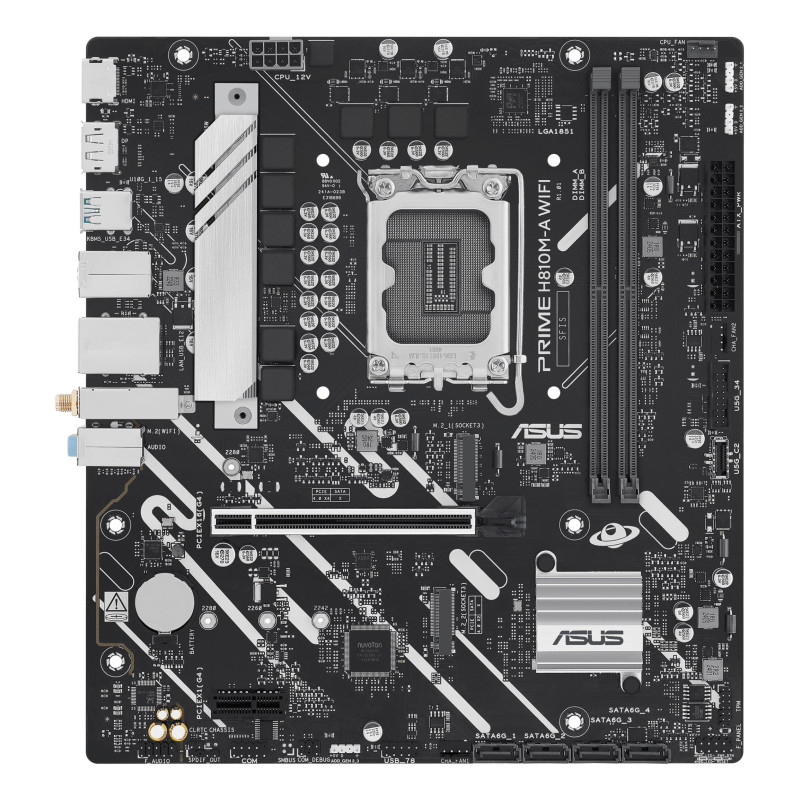Carte mère Asus Prime H810M-A Wifi (Intel LGA 1851) Micro ATX