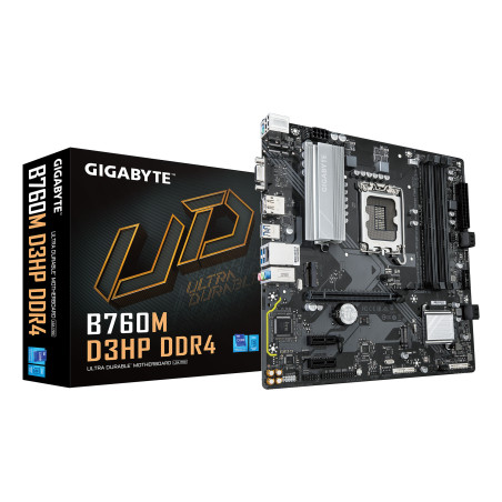 Carte Mère Gigabyte B760M D3HP DDR4 (Intel LGA 1700) Micro ATX
