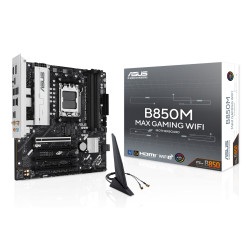 Carte Mère Asus B850M Max Gaming WiFi (AMD AM5) Micro ATX