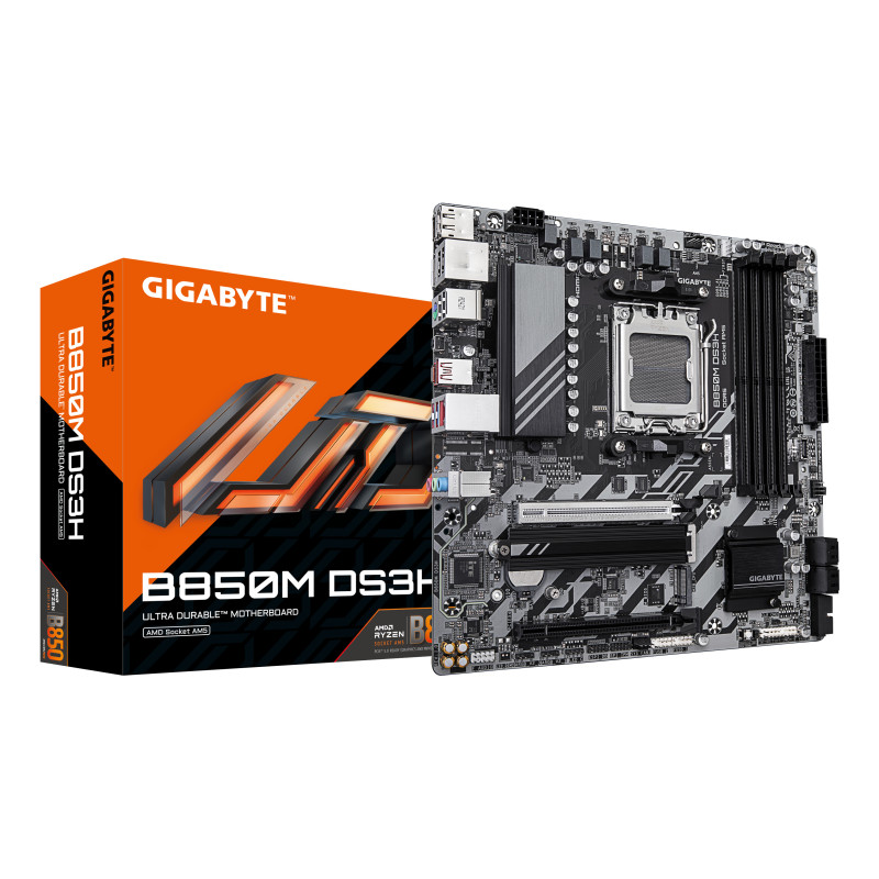 Carte Mère Gigabyte B850M DS3H (AM5) Micro ATX