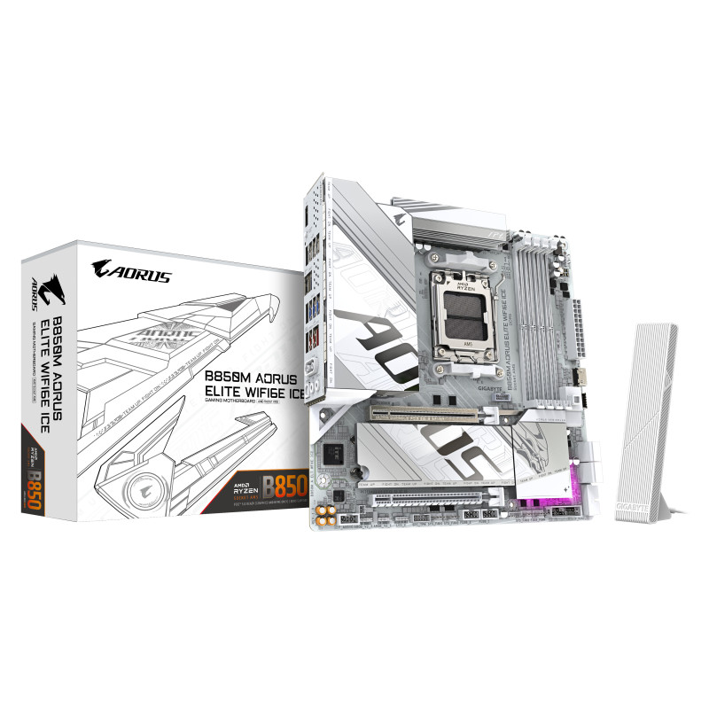 Carte Mère Aorus B850M Elite WiFi6E (AMD AM5) Micro ATX