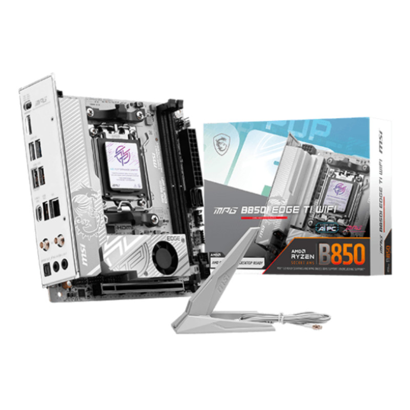 Carte Mère MSI MPG B850I Edge Ti WiFi (AMD AM5) Mini ITX
