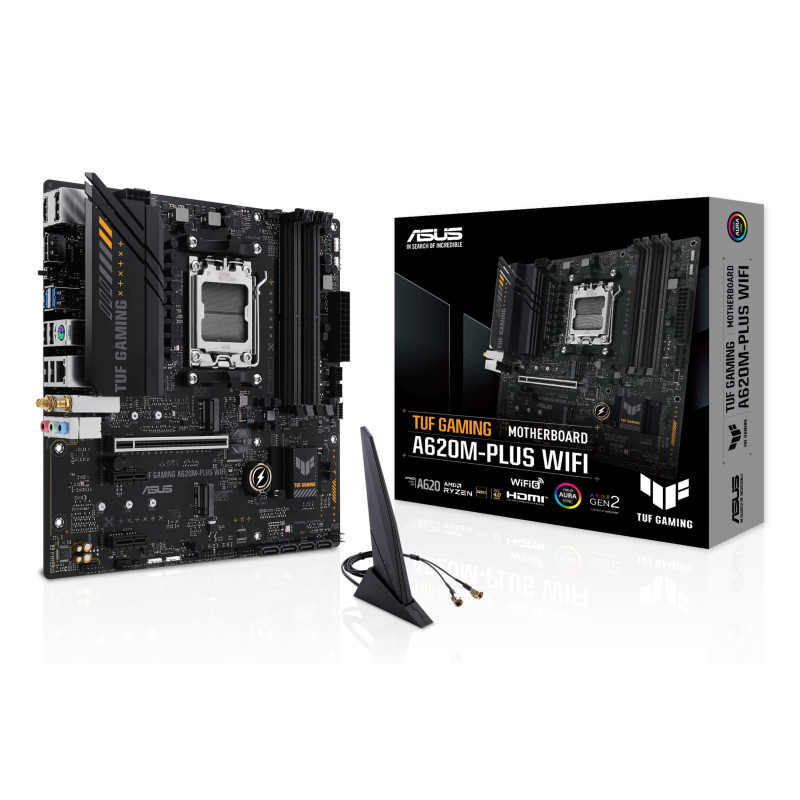 Carte Mère Asus Tuf Gaming A620M-Plus WiFi (AM5) Micro ATX