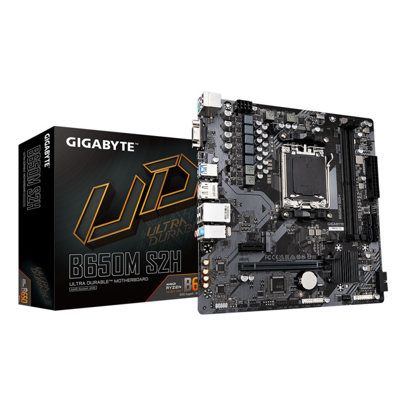 Carte Mère Gigabyte B650M S2H (AM5) Micro ATX