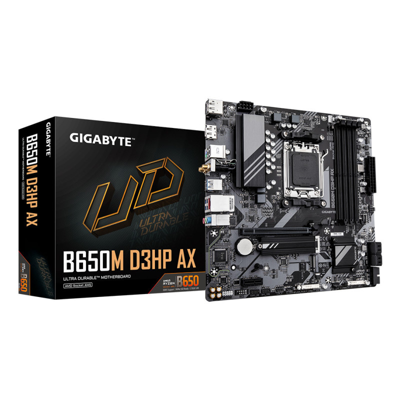 Carte Mère Gigabyte B650M D3HP AX (AM5) Micro ATX