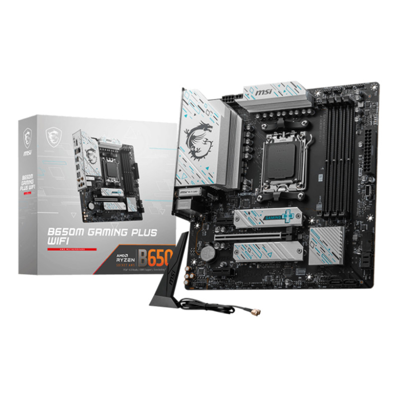 Carte Mère MSI B650M Gaming Plus WiFi (AM5) Micro ATX