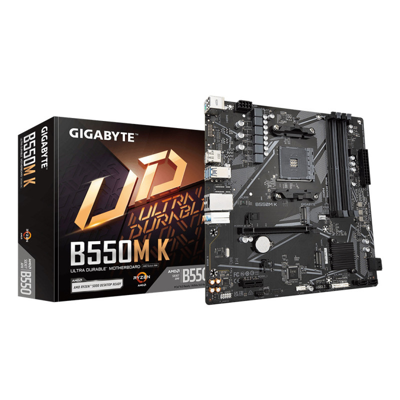 Carte Mère Gigabyte B550M K V1.0 (AM4) Micro ATX