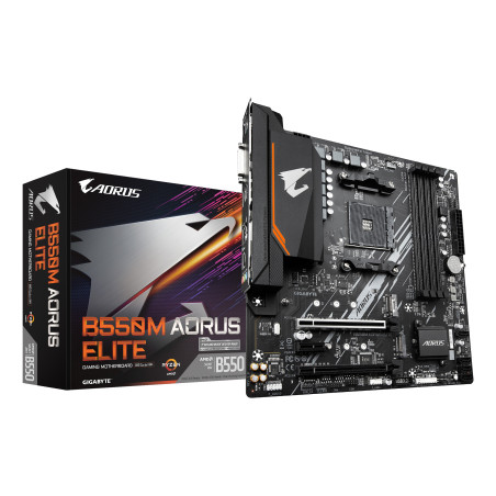 Carte Mère Gigabyte B550M Aorus Elite (AM4) Micro ATX