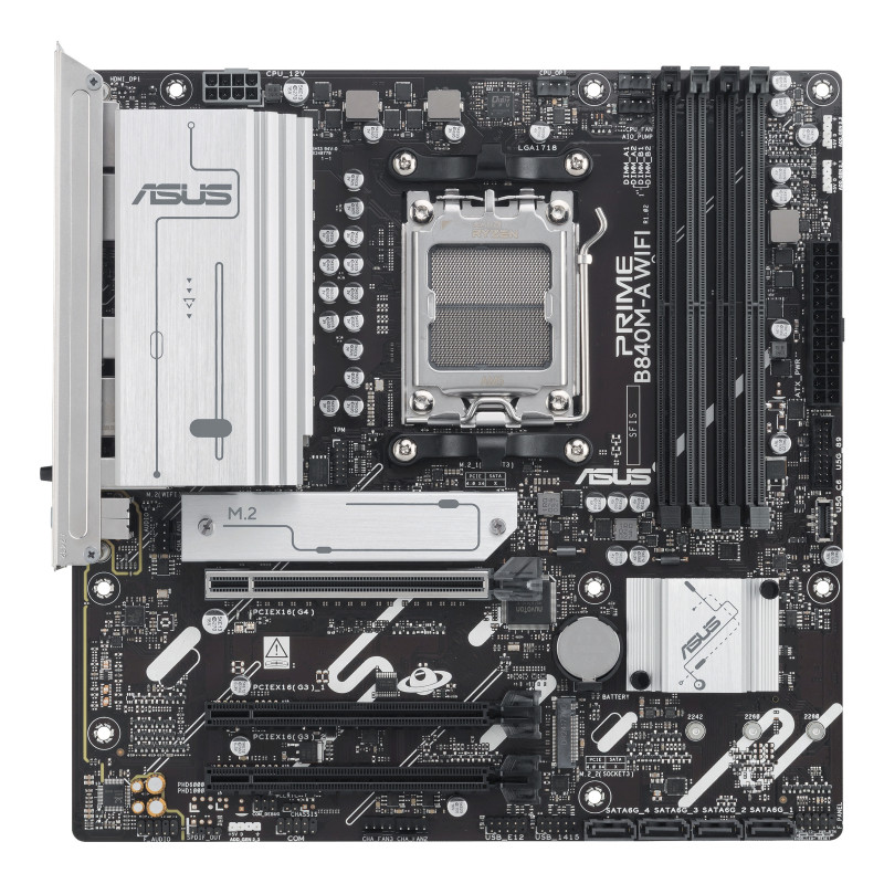 Carte Mère Asus Prime B840M-A WiFi (AMD AM5) Micro ATX