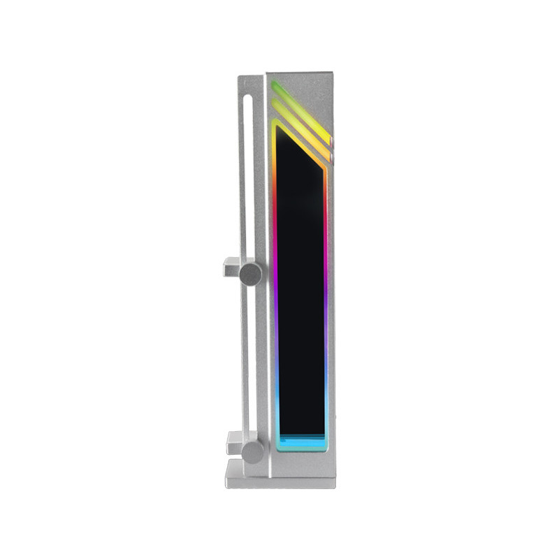 Support Mars Gaming MCA-GCB RGB pour cartes graphiques (Gris)