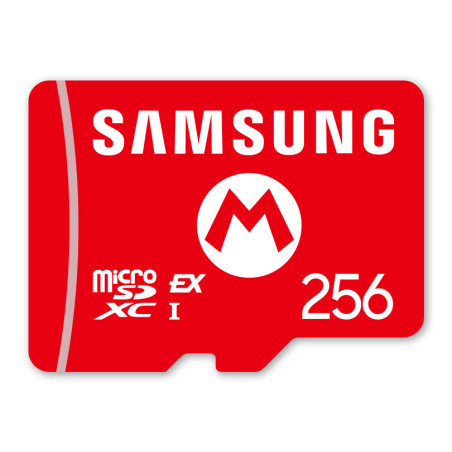 Carte mémoire Micro SD Samsung Nintendo Switch 2 - 256Go