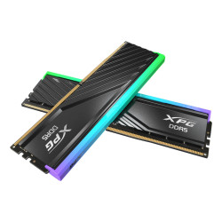 Kit Barrettes mémoire 32Go (2x16Go) DIMM DDR5 Adata XPG Lancer Blade RGB 6000MHz (Noir)