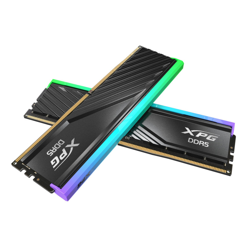 Kit Barrettes mémoire 32Go (2x16Go) DIMM DDR5 Adata XPG Lancer Blade RGB  6000MHz (Noir)