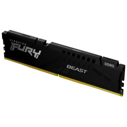 Barrette mémoire 16Go DIMM DDR5 Kingston Fury Beast  5200MHz (Noir)