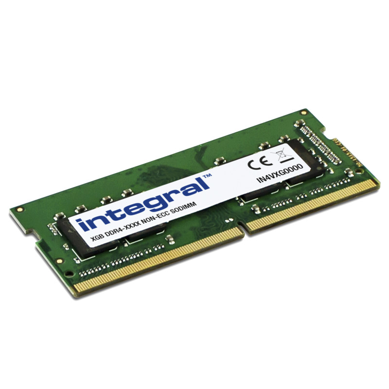 Barrette mémoire SODIMM DDR4 8Go Intégral 3200Mhz (Vert)