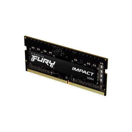 Barrette mémoire 8Go SODIMM DDR4 Kingston Fury Impact  3200Mhz (Noir)