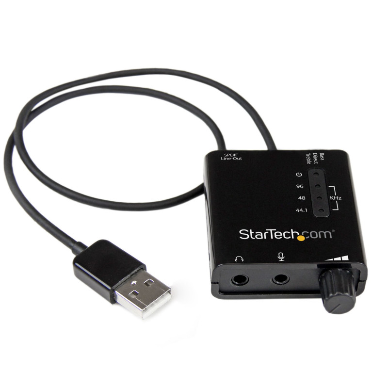Carte son externe Startech USB Stereo + Réglage du volume