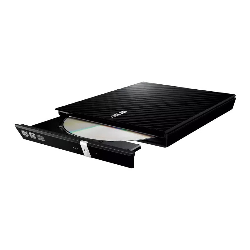 Graveur DVD externe slim Asus SDRW-08D2S-U Lite (Noir)
