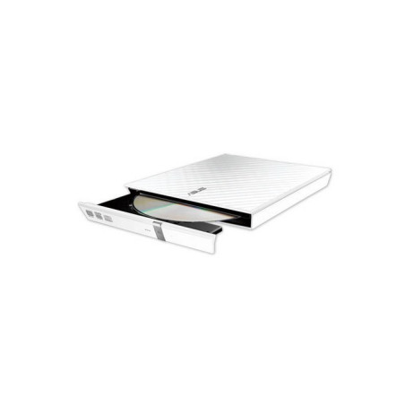 Graveur DVD externe slim Asus SDRW-08D2S-U Lite (Blanc)