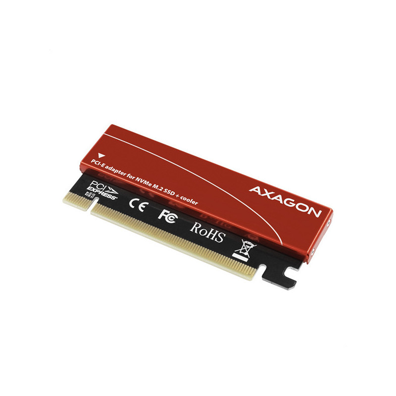 Carte Controleur PCIe 4.0 16x Axagon PCEM2-S pour NVMe M.2