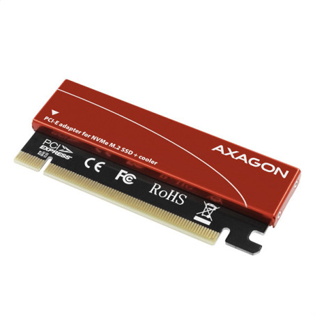 Carte Controleur PCIe 4.0 16x Axagon PCEM2-S pour NVMe M.2