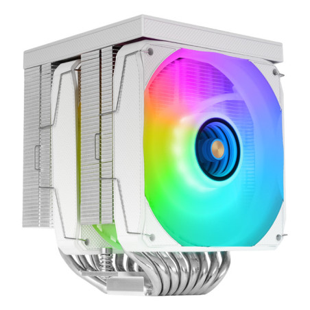 Ventilateur pour processeur Mars Gaming MCPU-LCDPro RGB (Blanc)