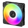 Ventilateur de boitier Arctic P12 Pro Reverse RGB - 12cm (Noir)