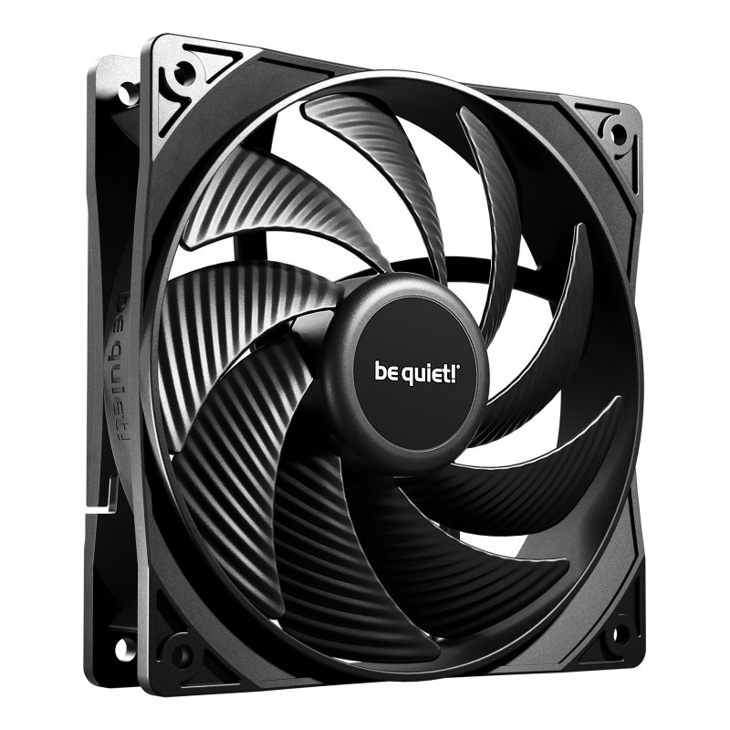 Lot de 3 Ventilateurs de boitier be quiet! Pure Wings 3 Haute Vitesse PWM - 12cm (Noir)